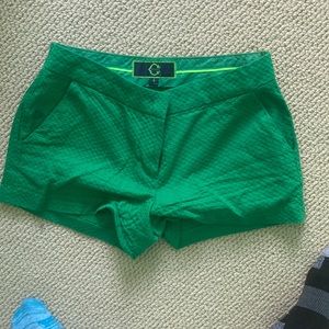 Green C wonder shorts
